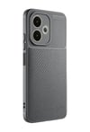 Oppo A5 Pro 4g Uyumlu Kılıf Auto Focus Karbon Kapak - Gri Belirtilmemiş