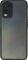 Oppo A54 4g Uyumlu Kılıf Montreal Silikon Kapak - Siyah Belirtilmemiş