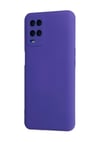 Oppo A54 4g Uyumlu Kılıf Nano İçi Kadife Silikon - Mor Belirtilmemiş