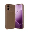 Oppo A6 Pro 4g Uyumlu Auto Focus Karbon Kapak - Kahverengi Belirtilmemiş