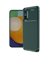 Oppo A60 Uyumlu Kılıf Auto Focus Karbon Kapak - Koyu Yeşil Belirtilmemiş
