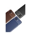 Oppo A73 Uyumlu Kılıf Auto Focus Karbon Kapak - Siyah Belirtilmemiş