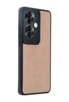 Oppo Reno 11f Uyumlu Kılıf Aras Deri Kapak - Pudra Belirtilmemiş