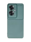 Oppo Reno 11f Uyumlu Kılıf Auto Focus Karbon Kapak - Koyu Yeşil Belirtilmemiş