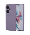 Oppo Reno 11f Uyumlu Kılıf First Silikon - Lila Belirtilmemiş