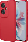 Oppo Reno 11f Uyumlu Kılıf First Silikon - Kırmızı Belirtilmemiş