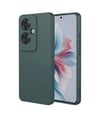 Oppo Reno 11f Uyumlu Kılıf First Silikon - Koyu Yeşil Belirtilmemiş