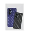 Oppo Reno 11f Uyumlu Kılıf Petek Silikon Kapak - Lacivert Belirtilmemiş