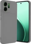 Oppo Reno 14 Uyumlu Auto Focus Karbon Kapak - Gri Belirtilmemiş