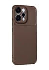 Oppo Reno 15 Uyumlu Auto Focus Karbon Kapak - Kahverengi Belirtilmemiş