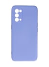 Oppo Reno 5 Uyumlu Kılıf Nano İçi Kadife Silikon - Lila Belirtilmemiş