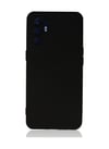 Oppo Reno 6 Uyumlu Kılıf Nano İçi Kadife Silikon - Siyah Belirtilmemiş