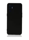 Oppo Reno 6 Uyumlu Kılıf Nano İçi Kadife Silikon - Siyah Belirtilmemiş