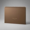 Paperto. Spiralli Tarihsiz Aylık Planlayıcı, A4 21 29,7 Cm , 24 Yaprak, 110 Gr Ivory Kağıt, Aylık Plan İngilizce Çok Renkli