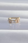Pirinç Gold Renk Zirkon Taş Kaplama Earcuff Küpe Diğer