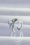 Pirinç Gümüş Renk İncili Ahtapot Earcuff Küpe Diğer