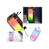 Pluse 5 Mikrofonlu Rgb Kablosuz Hoparlör - Siyah Diğer