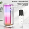 Pluse 5 Mikrofonlu Rgb Kablosuz Hoparlör - Siyah Diğer