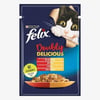 Pouch Lezzet Sığır Etli Ve Tavuklu Yetişkin Kedi Konservesi 12 Adet 85 Gr