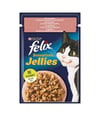 Pouch Sensation Jellies Somonlu Ve Karidesli Yetişkin Kedi Konservesi 26 Adet 85 Gr