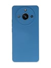 Realme 11 Pro Uyumlu Kılıf Nano İçi Kadife Silikon - Mavi Belirtilmemiş