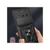Realme 11 Pro Uyumlu Kılıf Pars Lens Yüzüklü Silikon - Kırmızı Belirtilmemiş