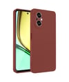 Realme 12 Lite Uyumlu Kılıf First Silikon - Bordo Belirtilmemiş