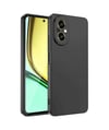 Realme 12 Lite Uyumlu Kılıf First Silikon - Siyah Belirtilmemiş