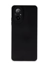 Realme 12 Lite Uyumlu Kılıf Nano İçi Kadife Silikon - Siyah Belirtilmemiş