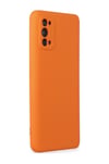 Realme 7 Pro Uyumlu Kılıf Nano İçi Kadife Silikon - Turuncu Belirtilmemiş