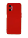 Realme 9i 4g Uyumlu Kılıf Nano İçi Kadife Silikon - Kırmızı Belirtilmemiş