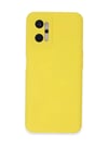 Realme 9i 4g Uyumlu Kılıf Nano İçi Kadife Silikon - Sarı Belirtilmemiş