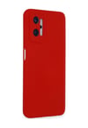 Realme 9i 4g Uyumlu Kılıf Nano İçi Kadife Silikon - Kırmızı Belirtilmemiş