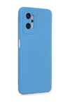 Realme 9i 4g Uyumlu Kılıf Nano İçi Kadife Silikon - Mavi Belirtilmemiş