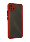 Realme C11 2021 Uyumlu Kılıf Montreal Silikon Kapak - Kırmızı Belirtilmemiş