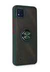 Realme C11 2021 Uyumlu Kılıf Montreal Yüzüklü Silikon Kapak - Yeşil Belirtilmemiş