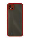 Realme C11 2021 Uyumlu Kılıf Montreal Silikon Kapak - Kırmızı Belirtilmemiş