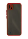 Realme C11 2021 Uyumlu Kılıf Montreal Silikon Kapak - Kırmızı Belirtilmemiş