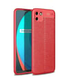 Realme C11 Uyumlu Kılıf Auto Focus Kapak - Kırmızı Belirtilmemiş