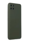 Realme C11 Uyumlu Kılıf Nano İçi Kadife Silikon - Koyu Yeşil Belirtilmemiş