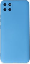 Realme C11 Uyumlu Kılıf Nano İçi Kadife Silikon - Mavi Belirtilmemiş