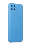 Realme C11 Uyumlu Kılıf Nano İçi Kadife Silikon - Mavi Belirtilmemiş