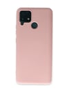 Realme C15 Uyumlu Kılıf Nano İçi Kadife Silikon - Pudra Belirtilmemiş