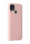 Realme C15 Uyumlu Kılıf Nano İçi Kadife Silikon - Pudra Belirtilmemiş