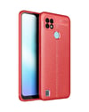 Realme C21 Uyumlu Kılıf Auto Focus Kapak - Kırmızı Belirtilmemiş