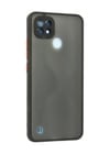 Realme C21 Uyumlu Kılıf Montreal Silikon Kapak - Siyah Belirtilmemiş
