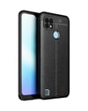 Realme C25 Uyumlu Kılıf Auto Focus Kapak - Siyah Belirtilmemiş