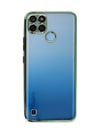 Realme C25y Uyumlu Kılıf Lensli Silikon - Yeşil Belirtilmemiş