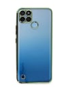 Realme C25y Uyumlu Kılıf Lensli Silikon - Yeşil Belirtilmemiş