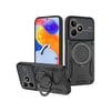 Realme C53 Uyumlu Kılıf Joy Lens Standlı Kapak - Siyah Belirtilmemiş